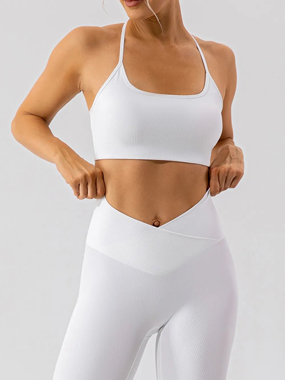 Tight fitting quick drying yoga clothes for training running beautiful back sports underwear for women - FashionTech