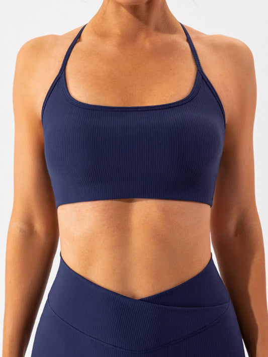 Tight fitting quick drying yoga clothes for training running beautiful back sports underwear for women - FashionTech