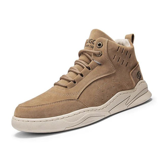 Tooling Boots Fashion Casual Sport Mans Shoe Students Four Seasons High Top Round Toe Wear - resistant Outdoor Desert Driving Boot - Tech Tready