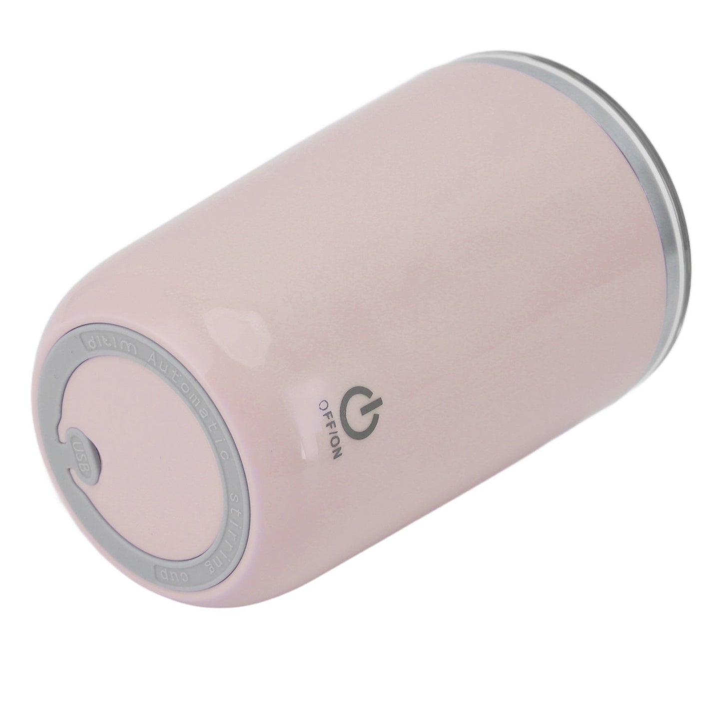 USB Electric Mixing Cup 350ml Leak Proof Automatic Stirring Cup Self Stirring Coffee Mug Pink - Tech Tready