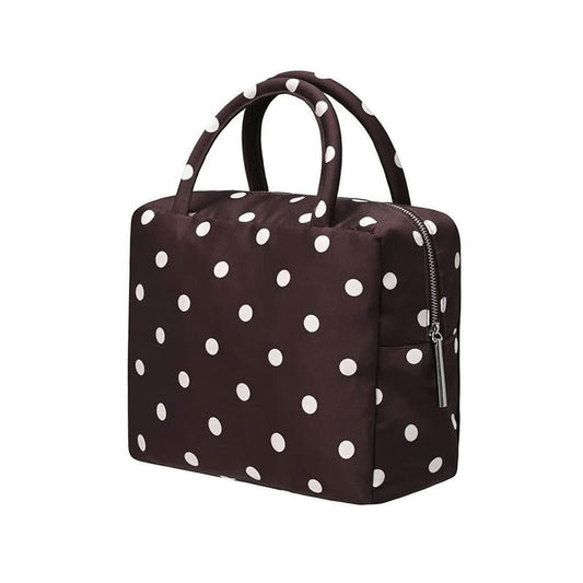 Vintage Y2K wave - point handbag for women. Good for travel and makeup. design for students. - FashionTech