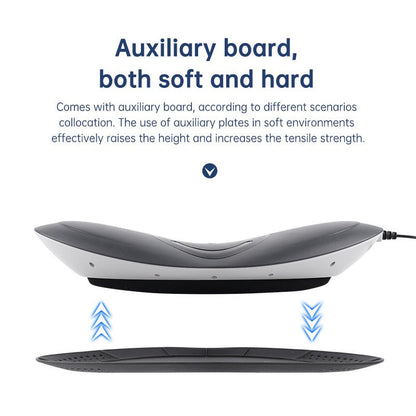 Waist Massager Lumbar Traction Inflatable Hot Compress Back Cervical Stretcher Massage Air Pressure Reduce Relief Pain - Tech Tready