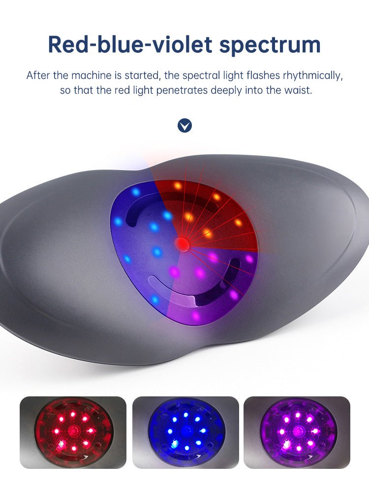 Waist Massager Lumbar Traction Inflatable Hot Compress Back Cervical Stretcher Massage Air Pressure Reduce Relief Pain - Tech Tready
