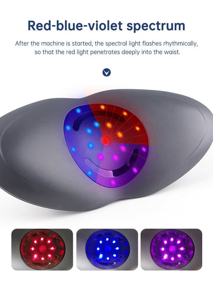 Waist Massager Lumbar Traction Inflatable Hot Compress Back Cervical Stretcher Massage Air Pressure Reduce Relief Pain - Tech Tready