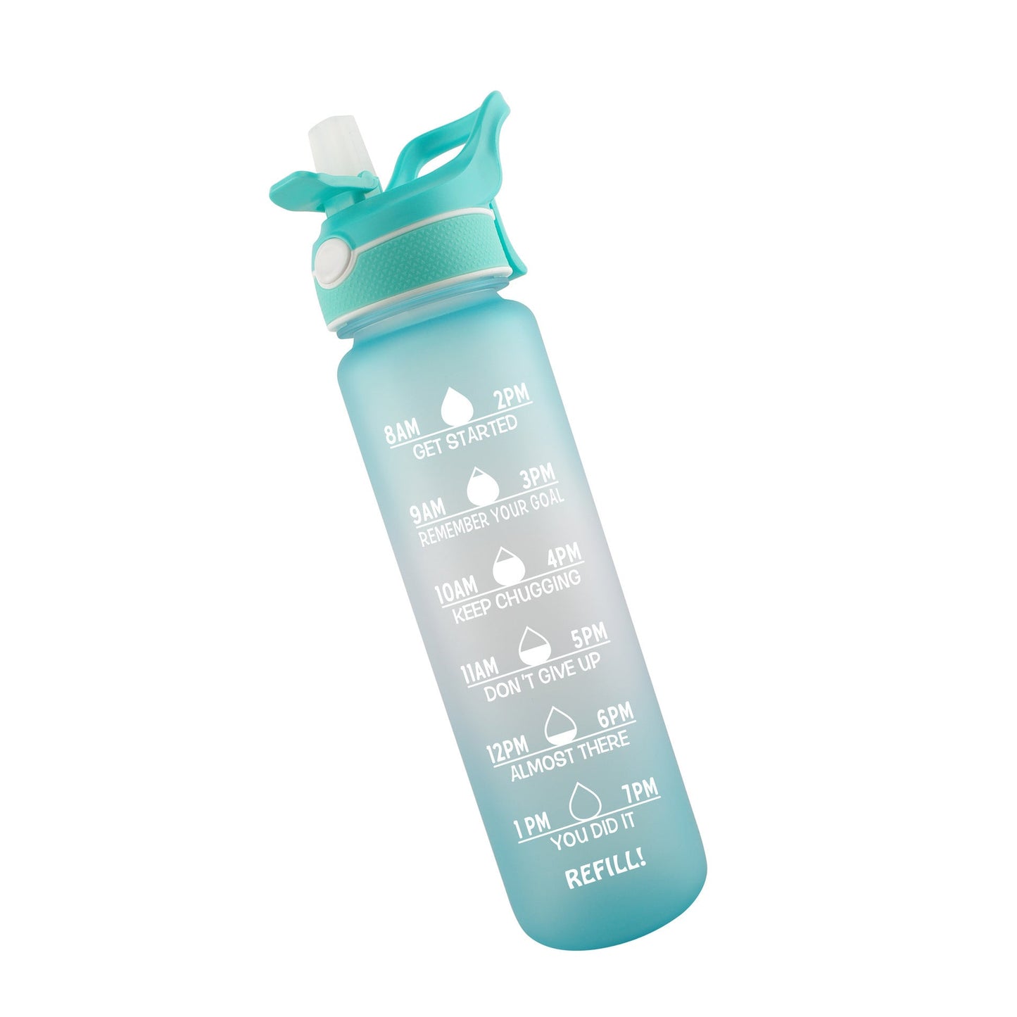 Water Bottle Scrub Bounce Cover Straw Space Cup Sports Water Bottle - Tech Tready