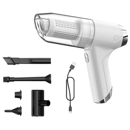 Wireless car vacuum cleaner small handheld blowing and suction dual - use with super large suction power for locomotives - FashionTech