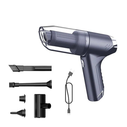 Wireless car vacuum cleaner small handheld blowing and suction dual - use with super large suction power for locomotives - FashionTech