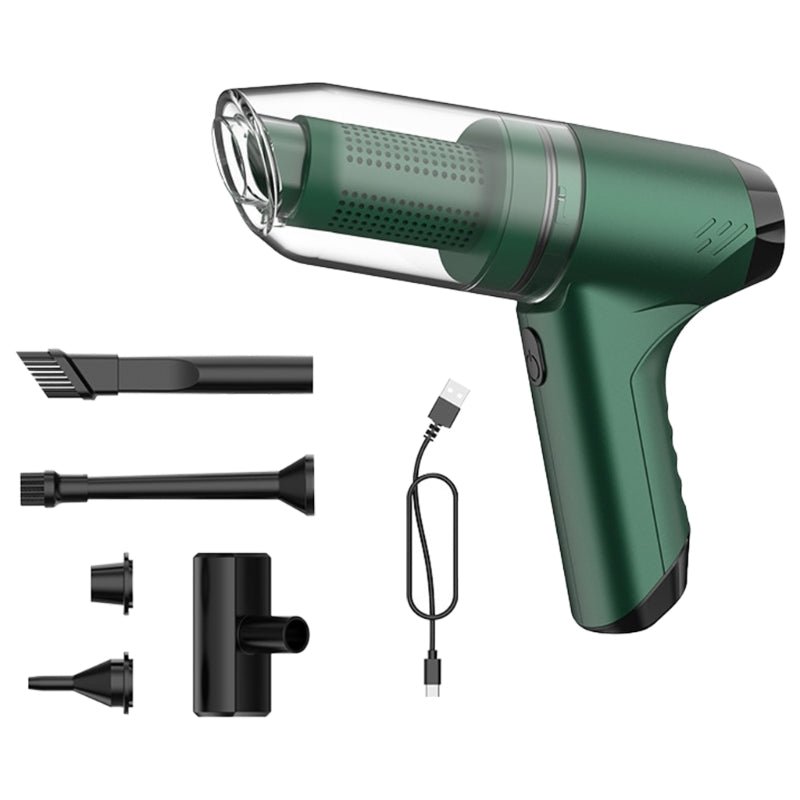 Wireless car vacuum cleaner small handheld blowing and suction dual - use with super large suction power for locomotives - FashionTech
