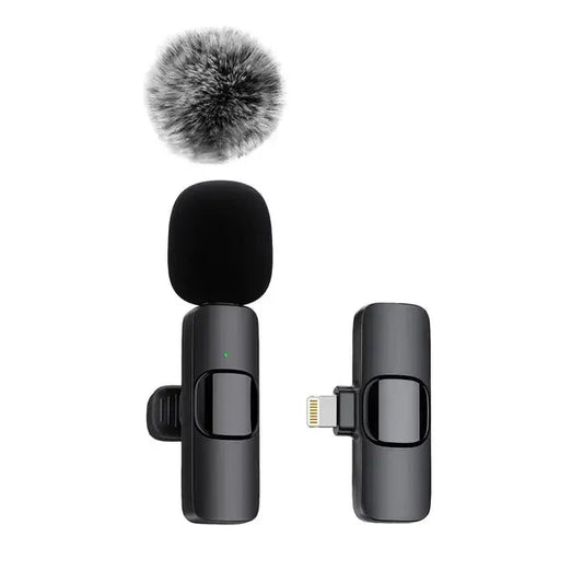 Wireless Lavalier Microphone Portable Solution For Mobile Recording - Tech Tready