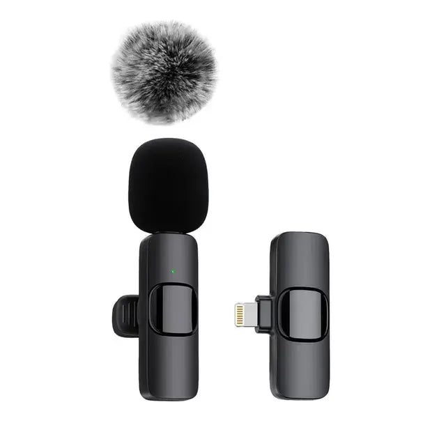 Wireless Lavalier Microphone Portable Solution For Mobile Recording - Tech Tready