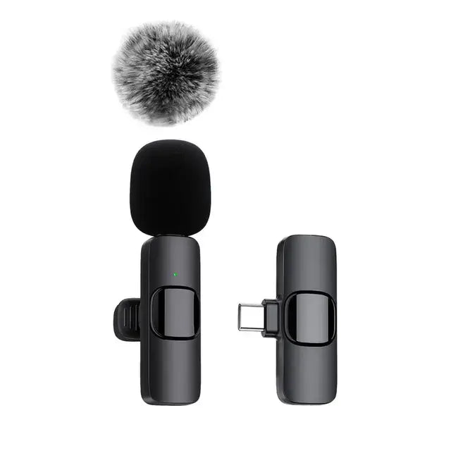 Wireless Lavalier Microphone Portable Solution For Mobile Recording - Tech Tready