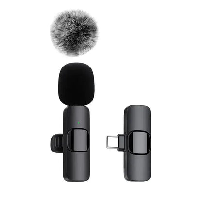 Wireless Lavalier Microphone Portable Solution For Mobile Recording - Tech Tready