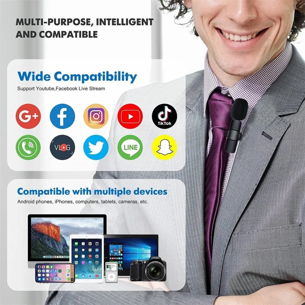 Wireless Portable Microphone - Tech Tready
