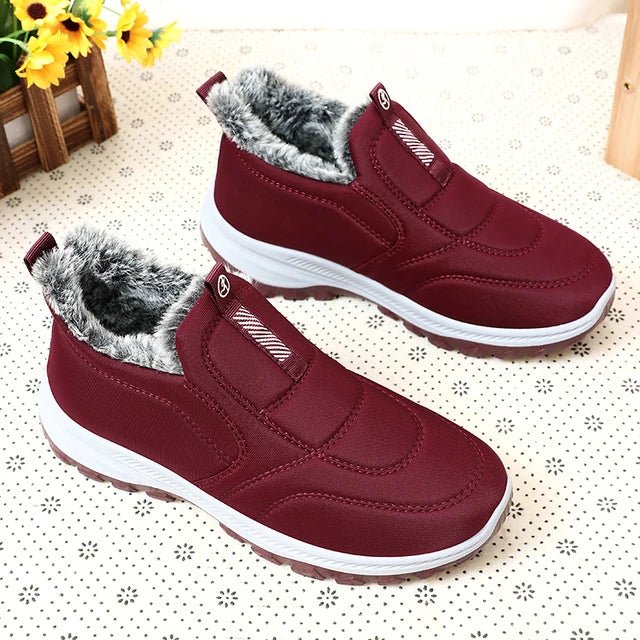 Women's Boots Winter Shoes 2024 Women Waterproof Snow Boots Female Slip On Casual Shoe Plush Footwear Men's Ankle Botas - Tech Tready