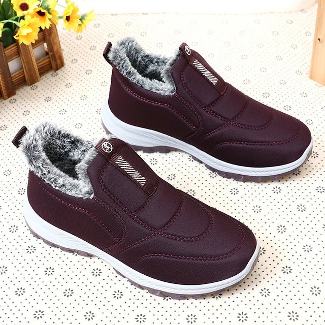 Women's Boots Winter Shoes 2024 Women Waterproof Snow Boots Female Slip On Casual Shoe Plush Footwear Men's Ankle Botas - Tech Tready