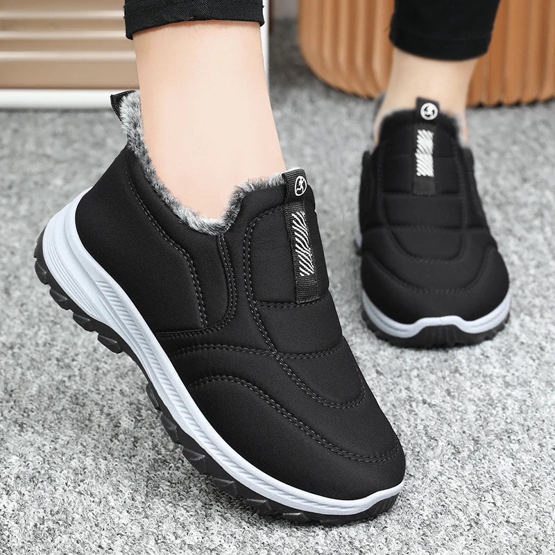 Women's Boots Winter Shoes 2024 Women Waterproof Snow Boots Female Slip On Casual Shoe Plush Footwear Men's Ankle Botas - Tech Tready