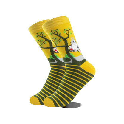 Women's Cotton Bottom Creative Japanese Totoro Socks Cartoon Cotton Boat Socks Women's Anime Jacquard Socks - FashionTech