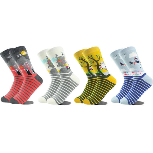 Women's Cotton Bottom Creative Japanese Totoro Socks Cartoon Cotton Boat Socks Women's Anime Jacquard Socks - FashionTech