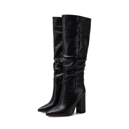 Women's knee high boots - FashionTech