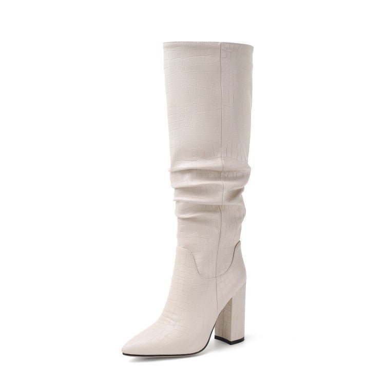 Women's knee high boots - FashionTech