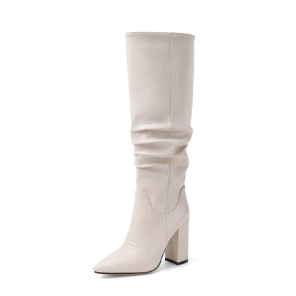 Women's knee high boots - FashionTech