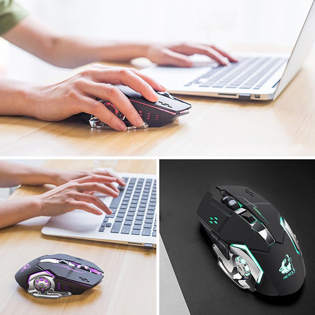 X8 Wireless Charging Gaming Mouse - FashionTech